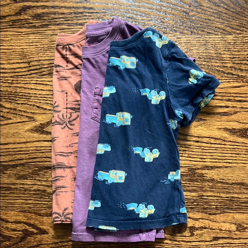 Toddler Boys' Multicolor Graphic T-Shirts Set